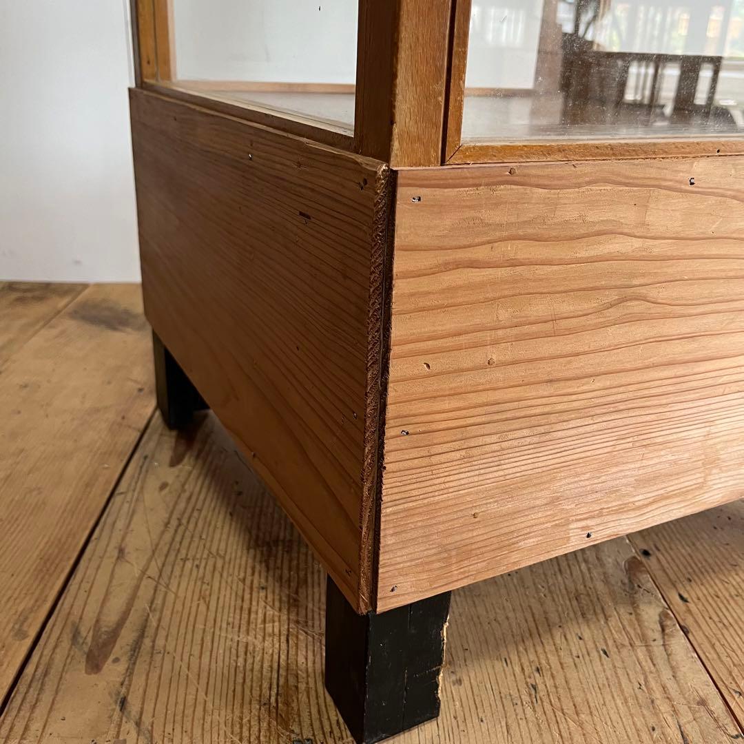 アンティーク ガラスケース ショーケース レトロ 飾り棚