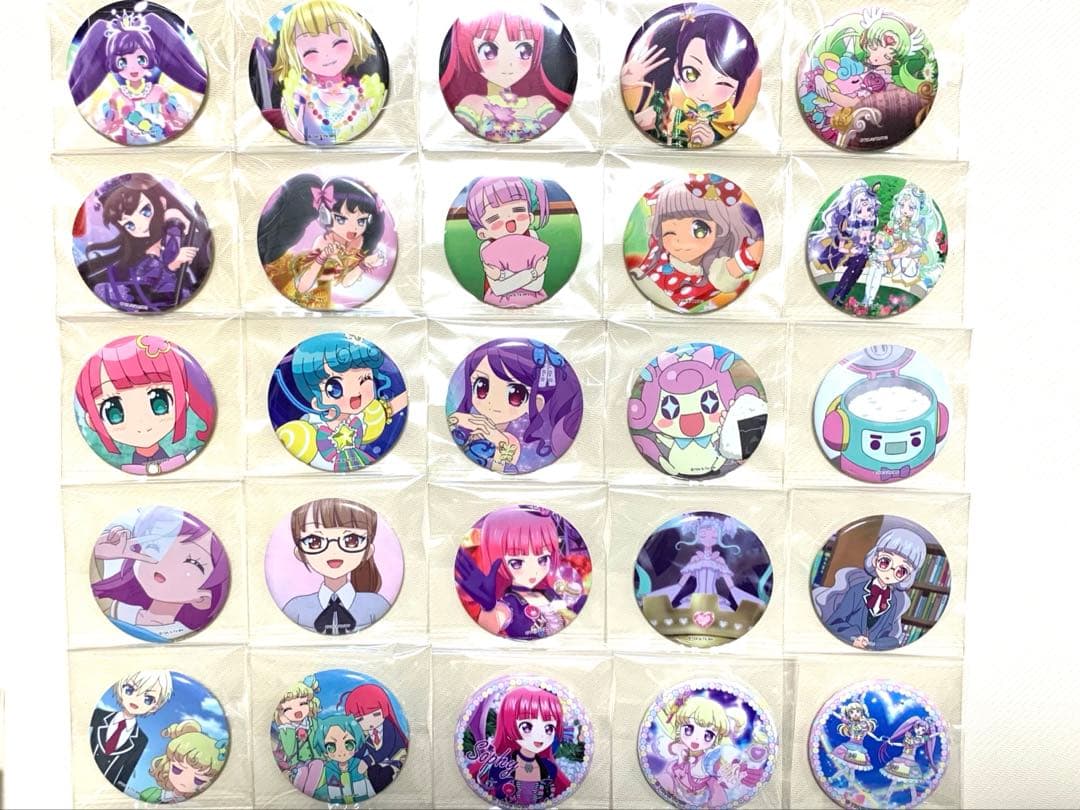 プリパラ ヒストリー缶バッジコレクション ライブ缶バッジコレクション25種セット
