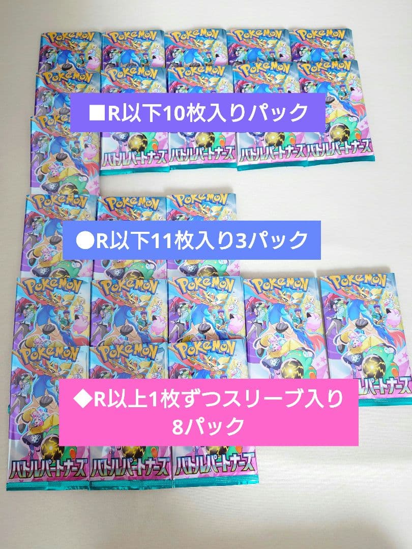 ポケモンカードゲーム ハルパートナーズ 3BOX⚠️開封済み⭐封入率一致