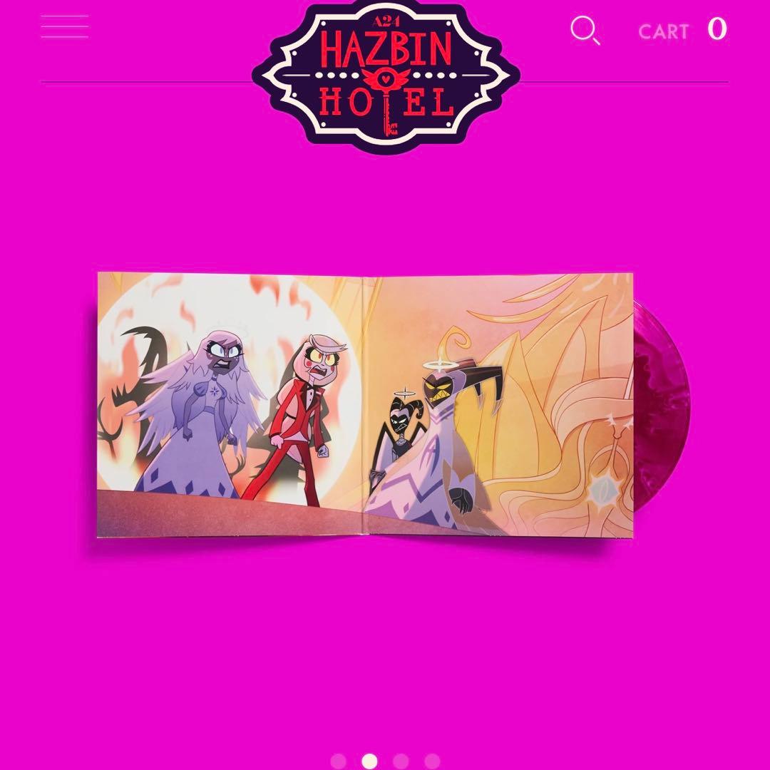 ハズビンホテル レコード Ghostly Grape vinyl