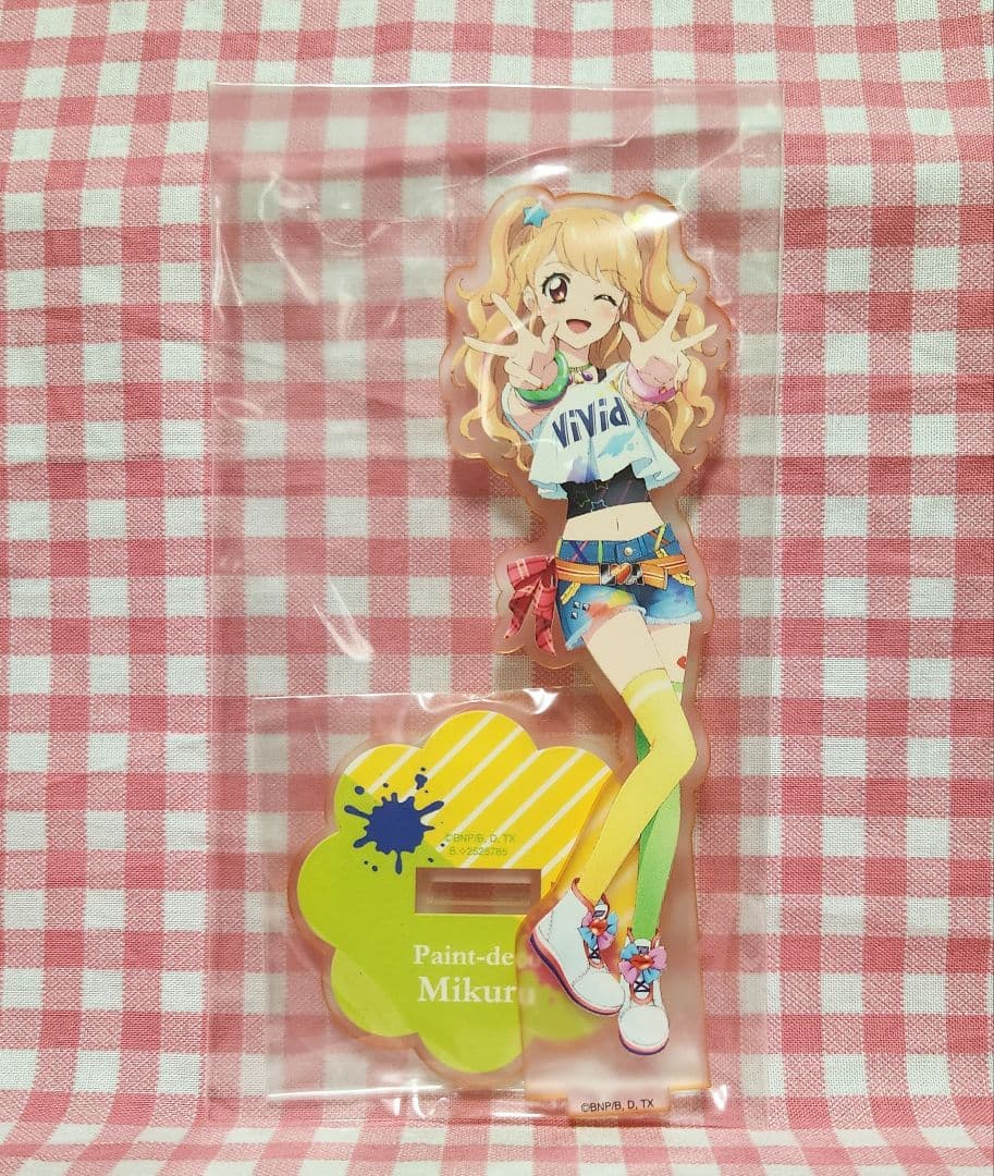 正規品 夏樹みくる オールアイカツ！ アクリルラバスタコレクション☆ アイカツ