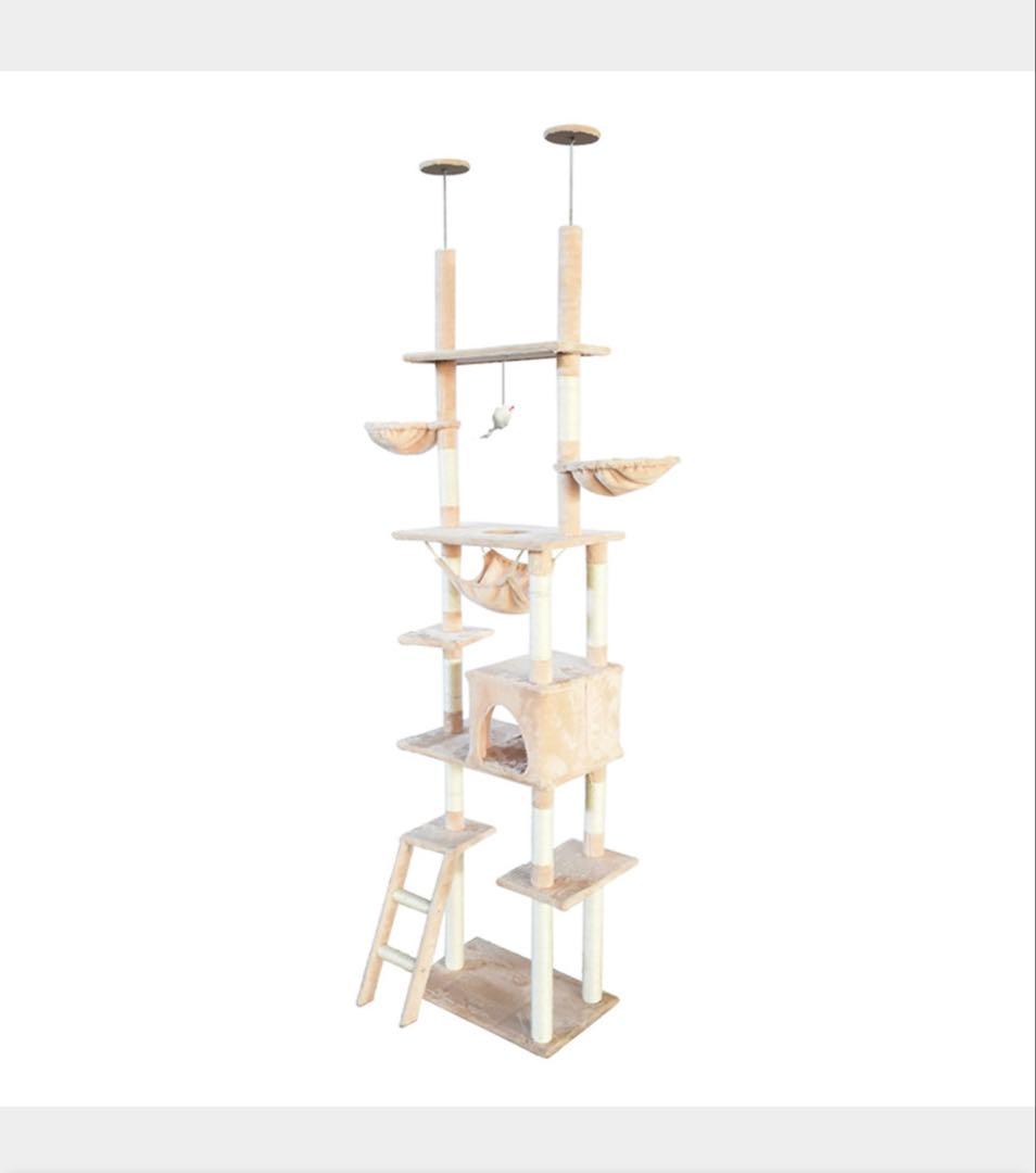 キャットタワー キャットツリー スリムタワー 猫タワー