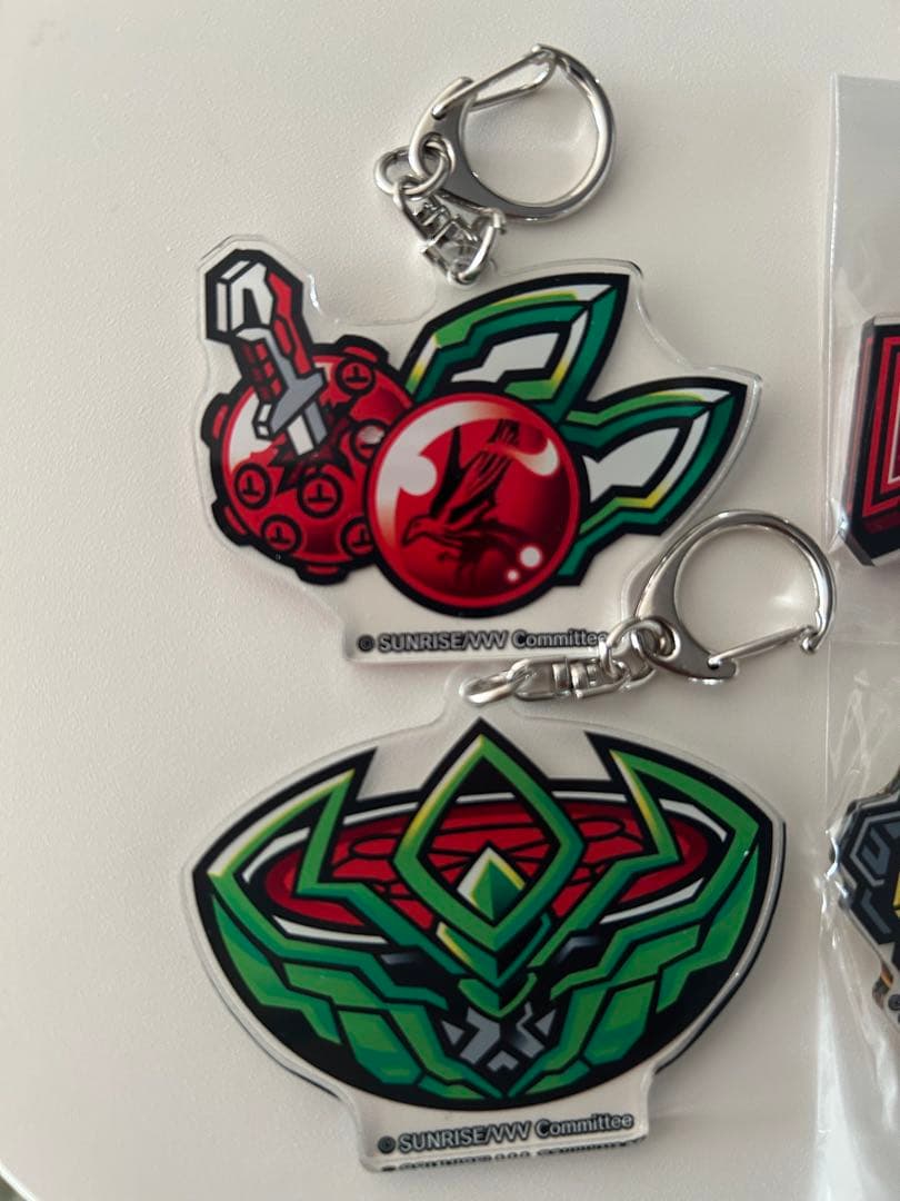 革命機ヴァルヴレイヴ リール図柄アクリルキーホルダー4種セット　スロット