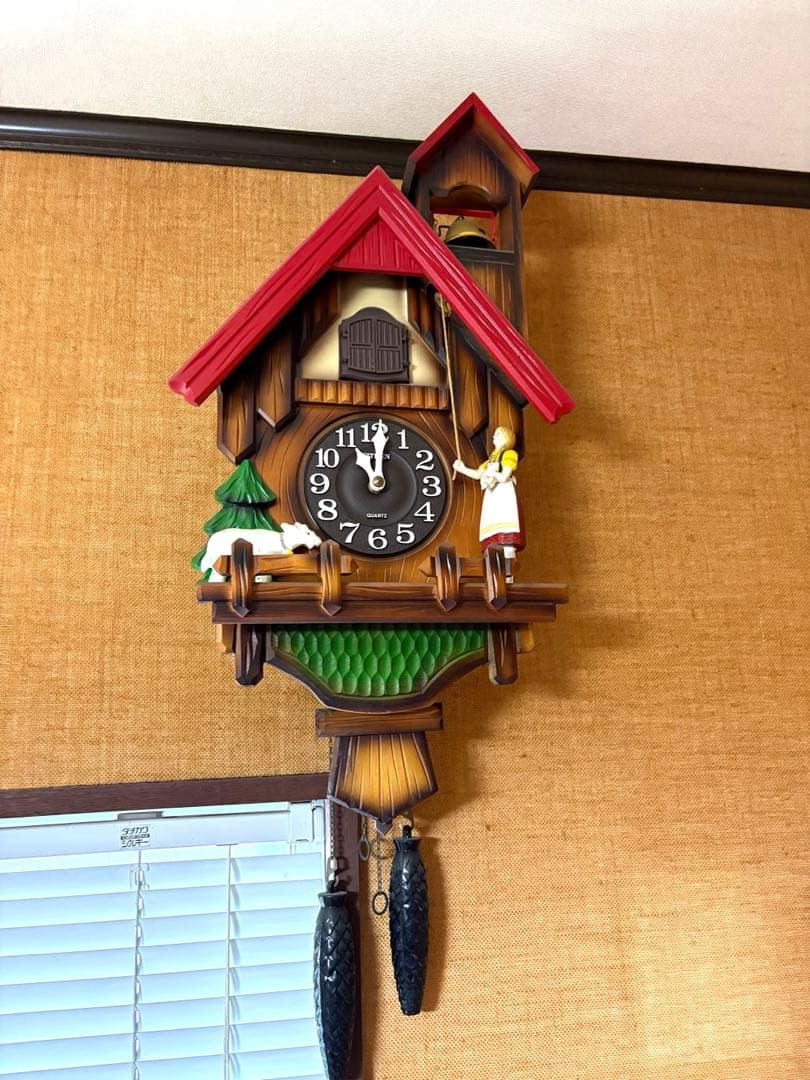 CITIZEN 鳩時計 クォーツ壁掛け時計 ビンテージ