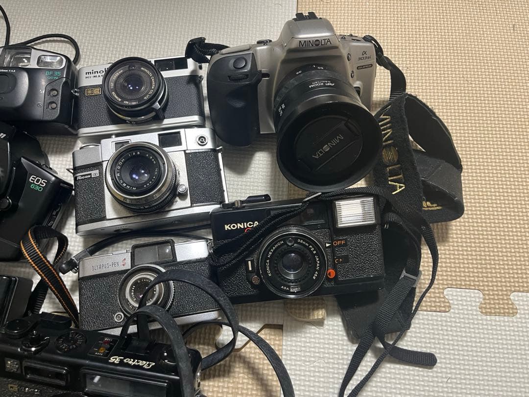 Canon、RICOH、OLYMPUS、Minolta カメラ　ジャンク