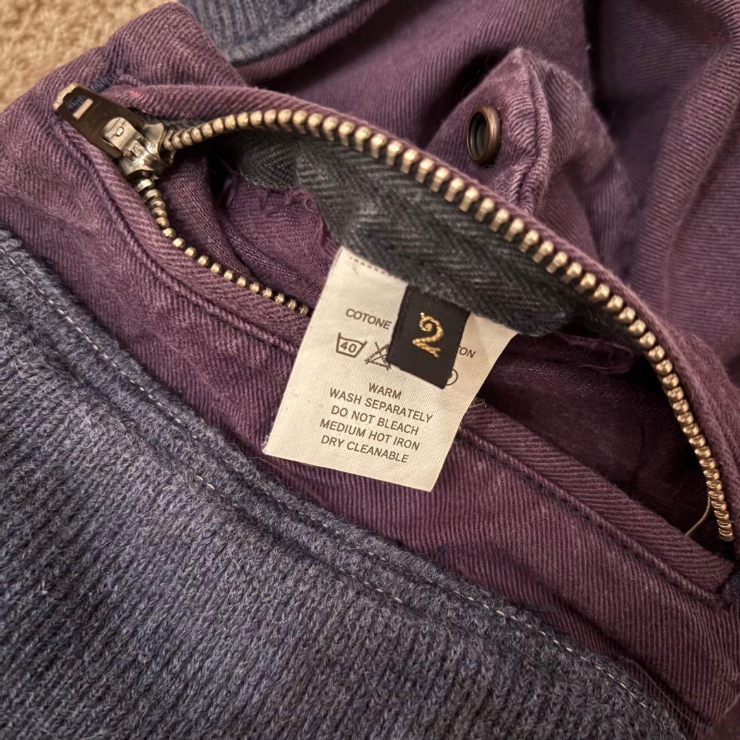 希少 KAPITAL キャピタル ヌーベルパンツ パープル M