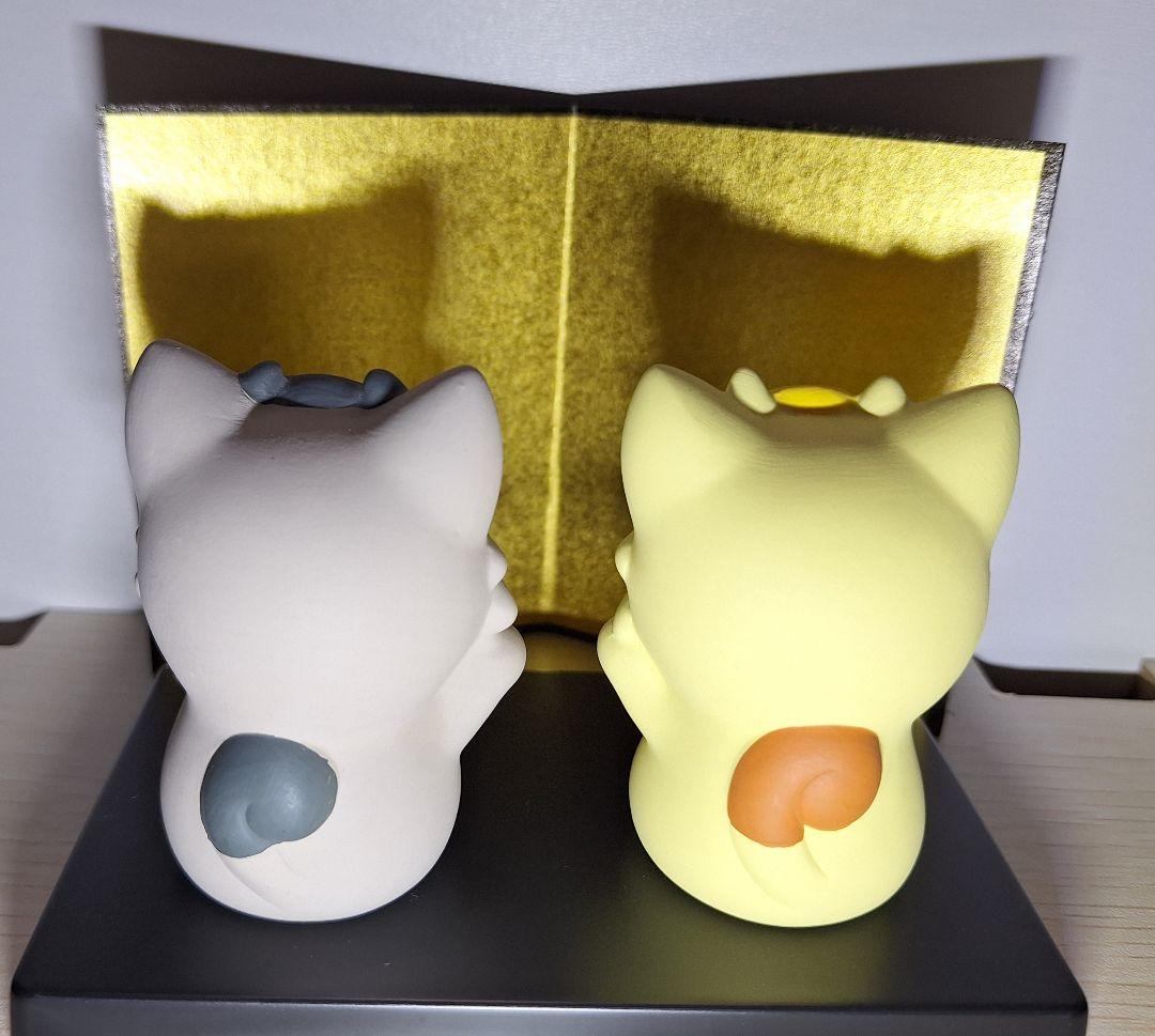 ポケモンセンターオリジナル 陶飾り　ニャースとガラルニャース