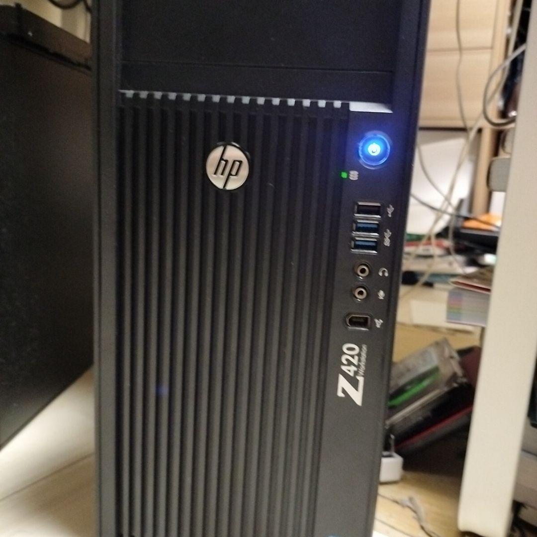 HP Z420 サーバー Intel Xeon E5-1620　32gb
