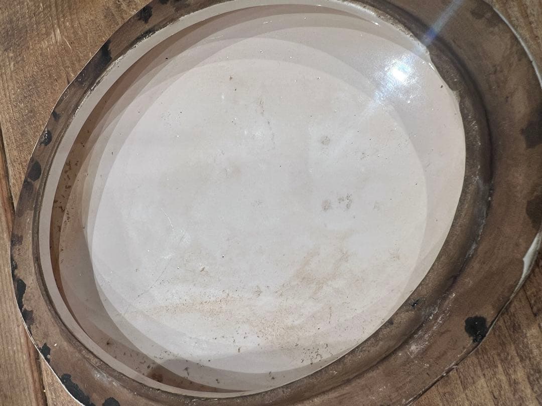 明治期 白薩摩 金襴手 人物文 蓋物 盛上金彩 細密画 割れなし　アンティーク品