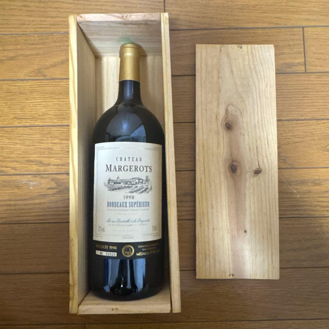 CHATEAU MARGEROTS 1998 シャトー・マルジェロ　木箱付き