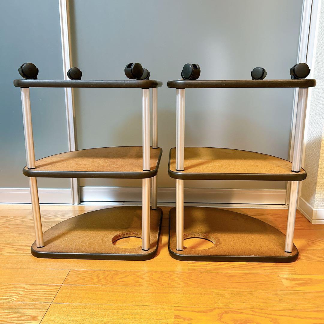 麻雀　麻雀卓用　サイドテーブル　灰皿付き　2点セット②