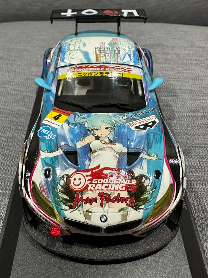 片山右京、谷口・片岡両選手直筆サイン　グッドスマイル 初音ミク Z4 2014
