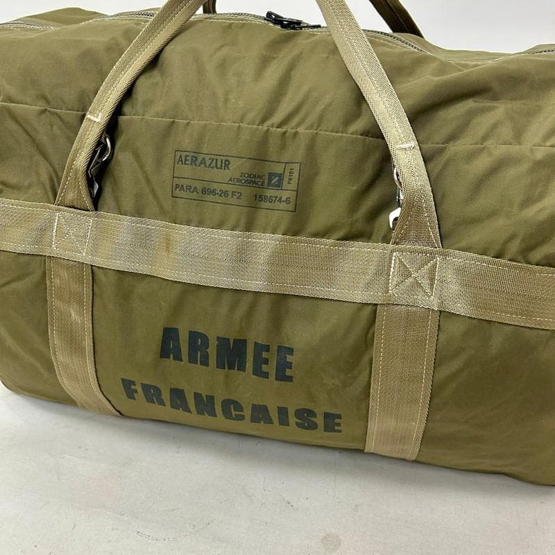 h*o様 【希少】【新品】仏軍 AERAZUR パラシュートバッグ 65L 金属