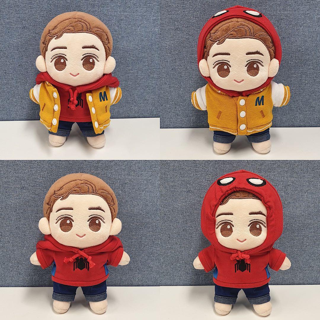 スパイダーマン 20cmぬいぐるみ　海外ファンメイド　マーベル