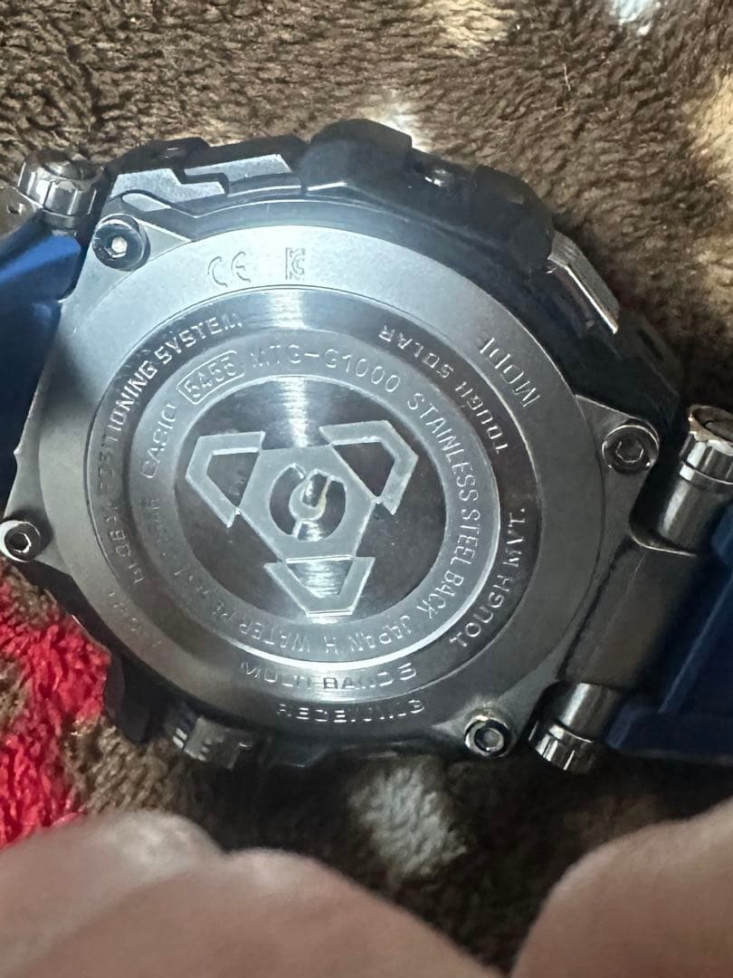 G-SHOCK GPSハイブリッド電波ソーラー MTG-G1000D-1A2JF