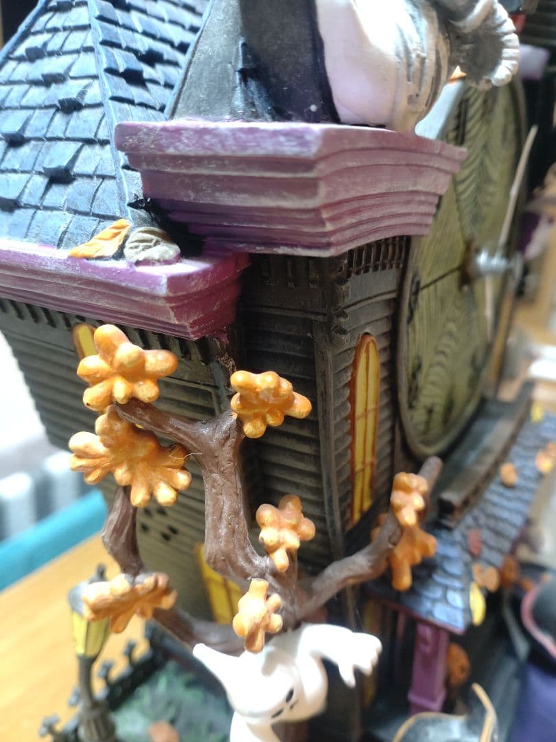 Disney　ミッキー 　ドナルド他ハロウィン掛時計