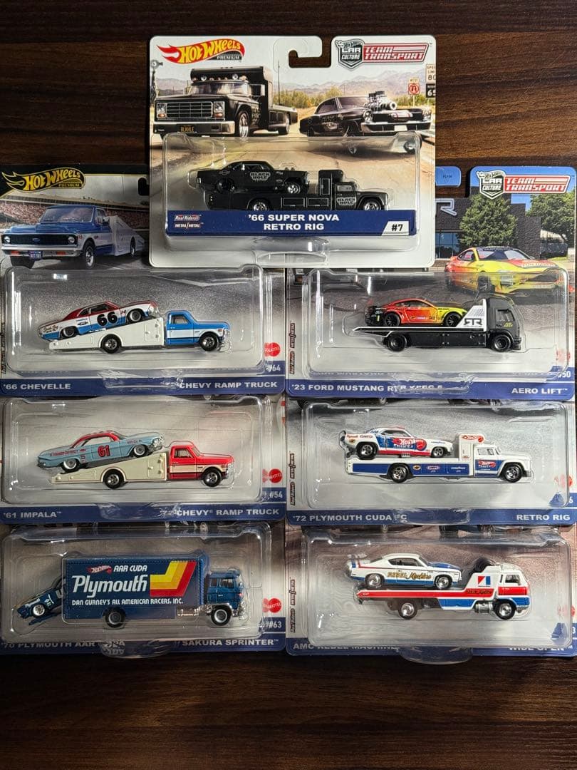 Hot Wheels ミニカーセット 7種