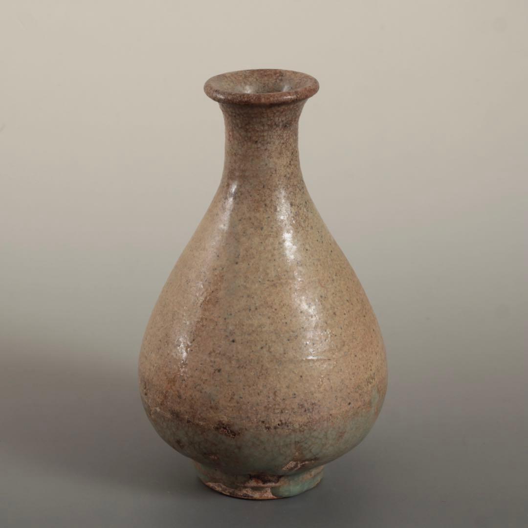 李朝 無地刷毛目 井戸手 徳利 酒器 古美術 古道具 アンティーク 朝鮮美術
