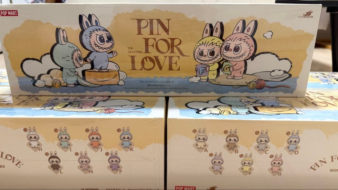 ラブブ PIN FOR LOVEアソートボックス(A-M) 2アソート