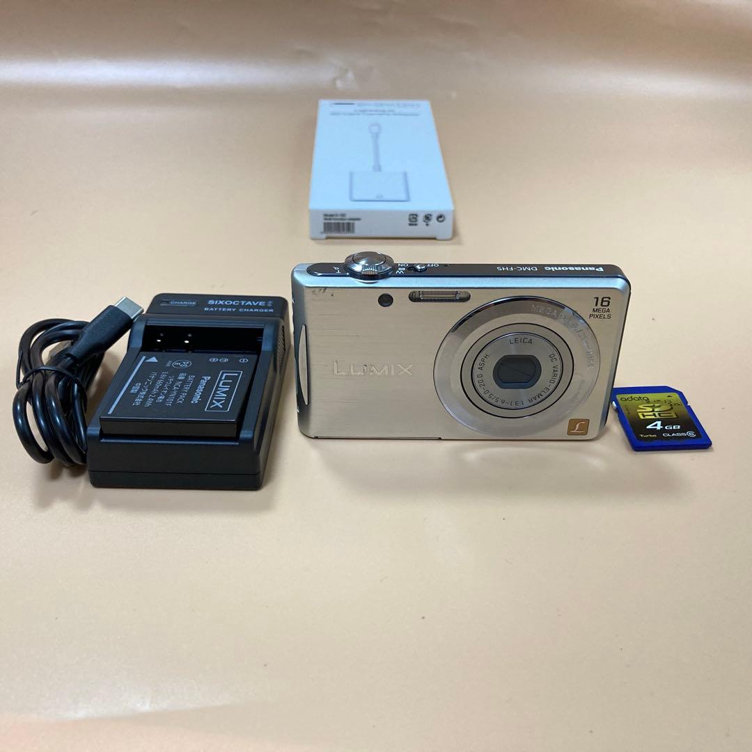 ◻︎スマホ転送ok◻︎LUMIX DMC-FH5 デジカメ SDカード付き