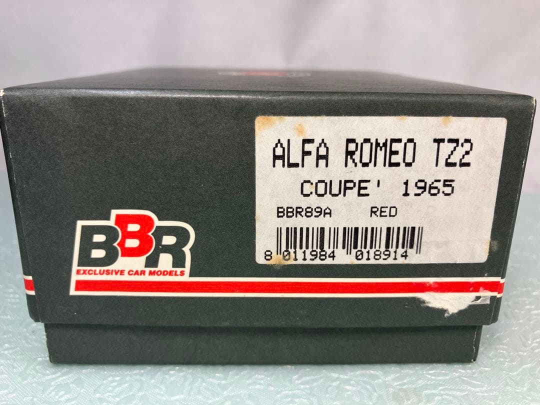 BBR アルファ・ロメオ　TZ2 クーペ　1965年　レッド