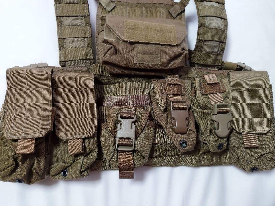 (P-7)USMC.ローデシアンリーコンベスト　米軍海兵隊実物　極美品