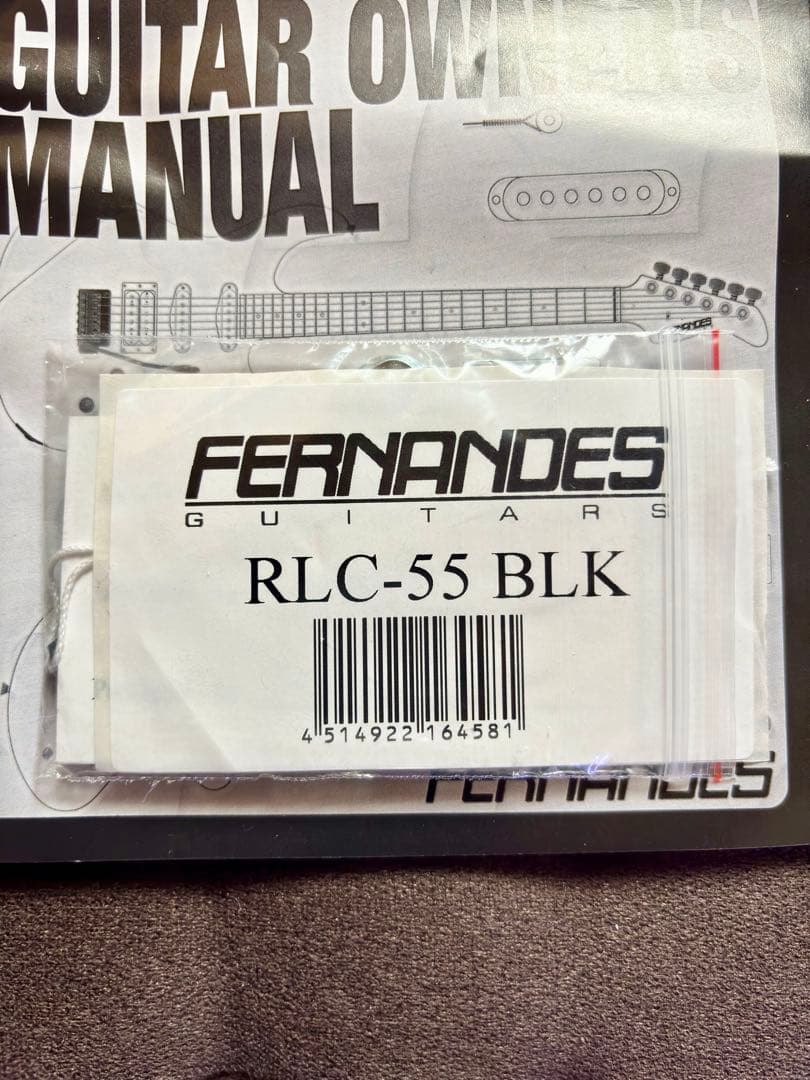 FERNANDES BURNYバーニー レスポールカスタムタイプ RLC-55