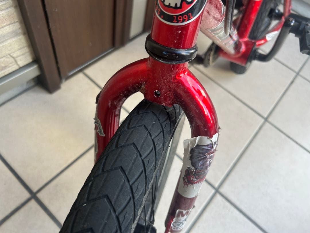 レッド BMXバイク 16インチ