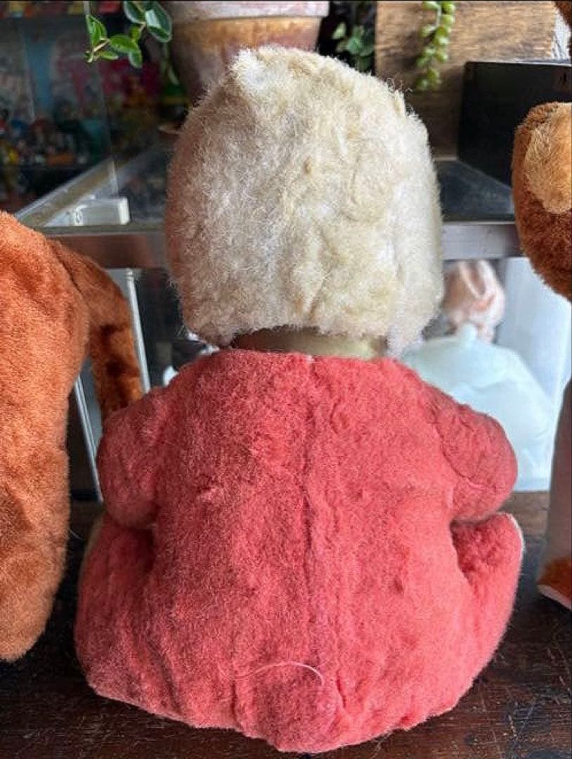 ビンテージ ラバーフェイスドール ベア 泣き顔