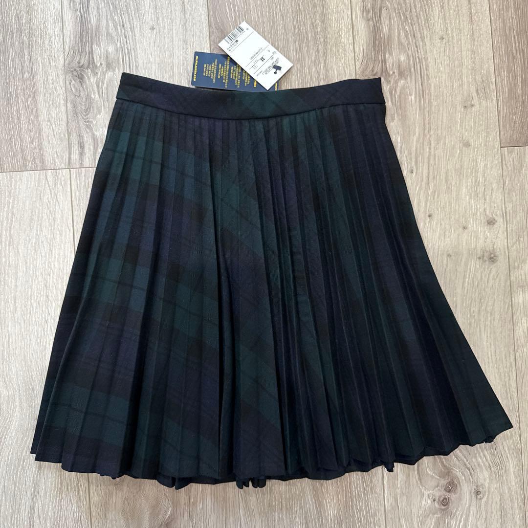 POLO RALPH LAUREN タータン プラッド プリーテッドスカート