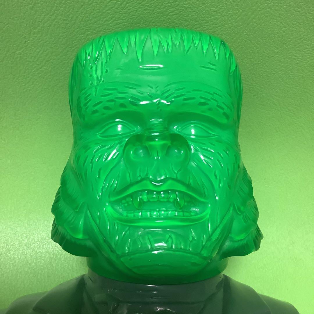 バウンティハンター★ソフビ★フィギュア★スケッチモンスター★クリアーグリーン