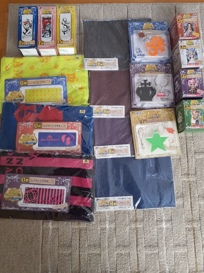 一番くじ　ワンピース⭐GIRLS COLLECTION vol.2⭐全賞全種各1