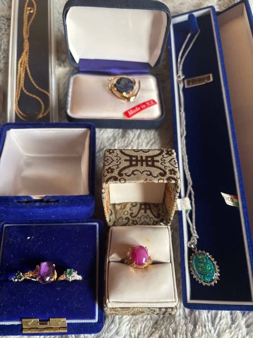 ジュエリーセット（ネックレス・リング・イヤリング）　終活整理　宝石