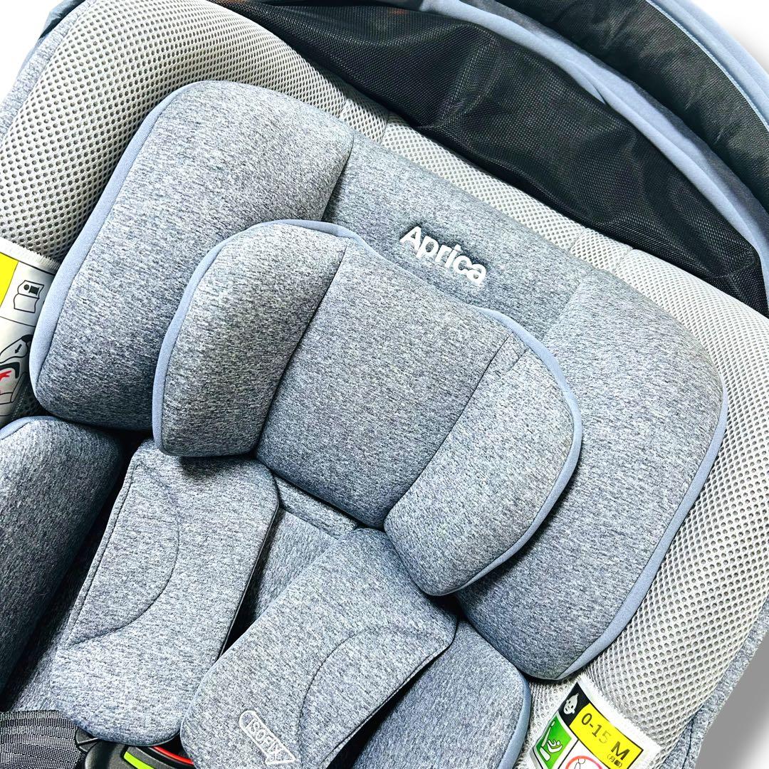 【ほぼ未使用】Aprica クルリラプラス ライト ISOFIX R129