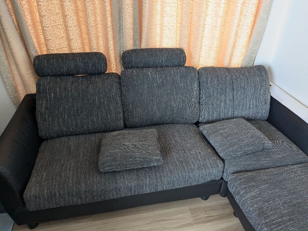 麒麟LOWYA ロウヤ 優雅で贅沢な3人掛けカウチソファ