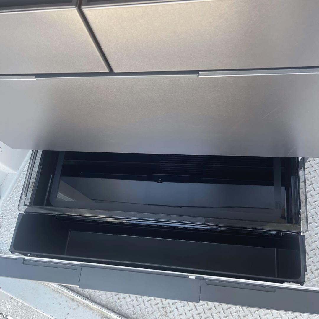 取付無料！最新！日立まるごとチルド 奥行きスリムモーブグレー大容量冷蔵庫！洗濯機