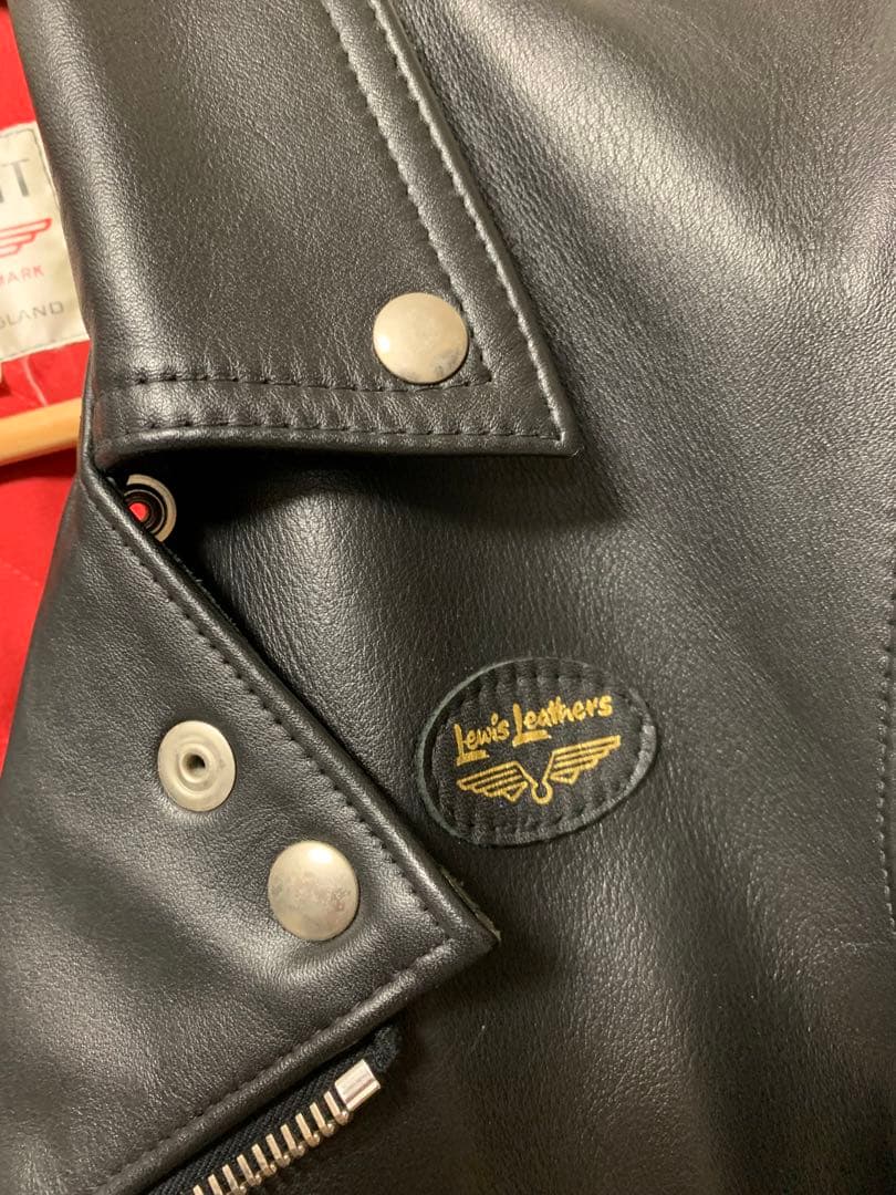 ルイスレザー　ライトニング　ライダースジャケット