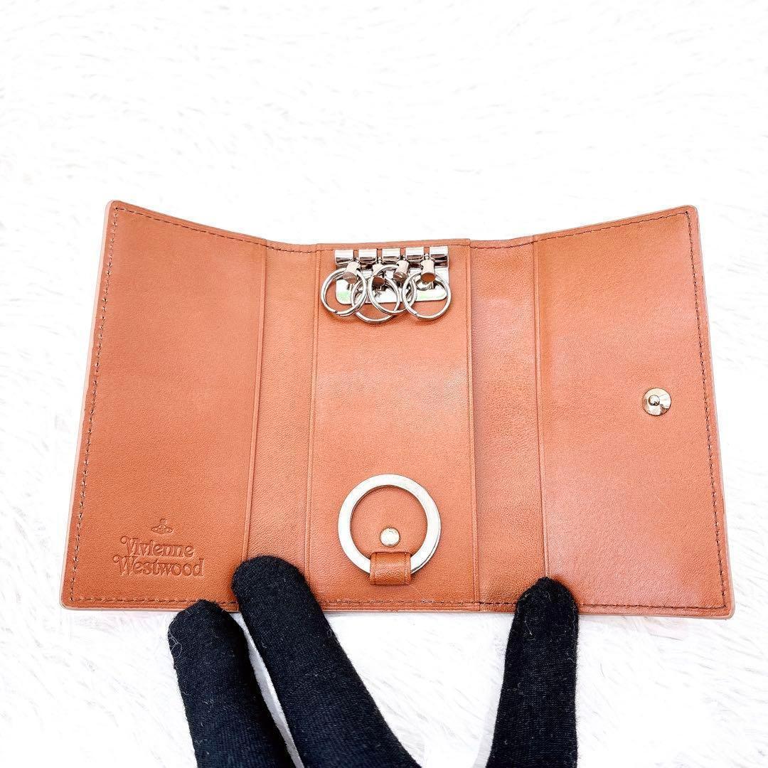 【美品】ヴィヴィアンウエストウッド/4連キーケース/キーリング/3D/オーブ