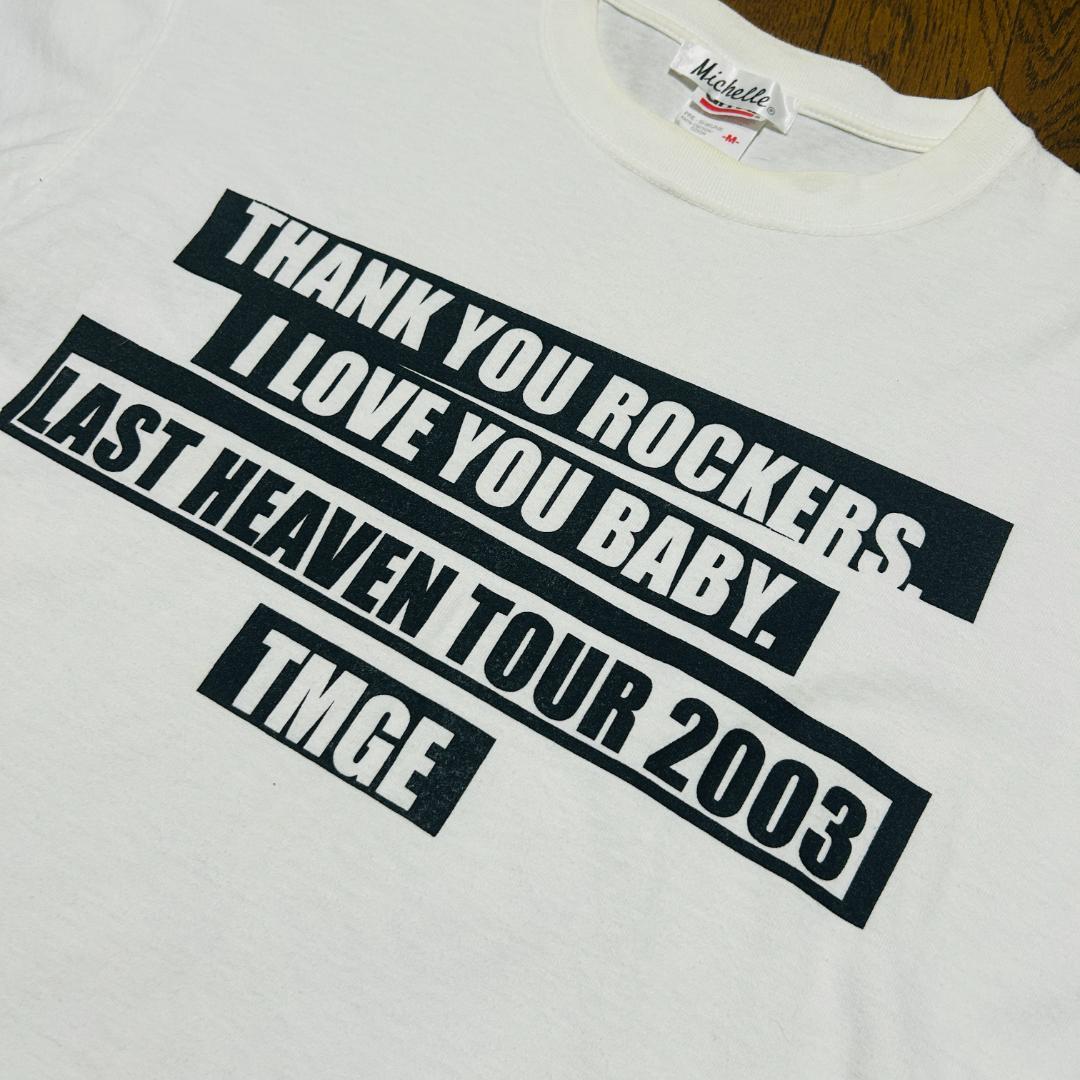 希少 ミッシェルガンエレファント Tシャツ 解散 2003 ラストツアー M
