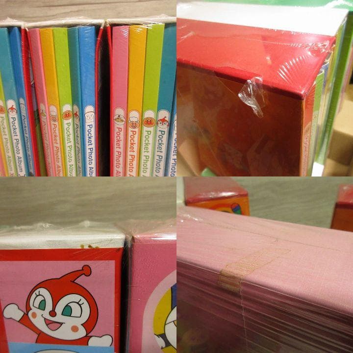 大量セット★5冊組×12個 アンパンマン ポケットアルバム 写真 フォト 訳あり