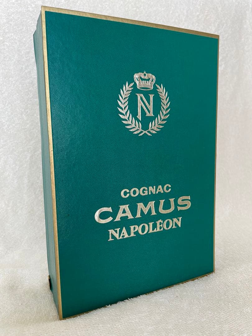 【未開栓】　カミュ　ナポレオン　コニャック　ブック　グリーン　古酒　希少　レア