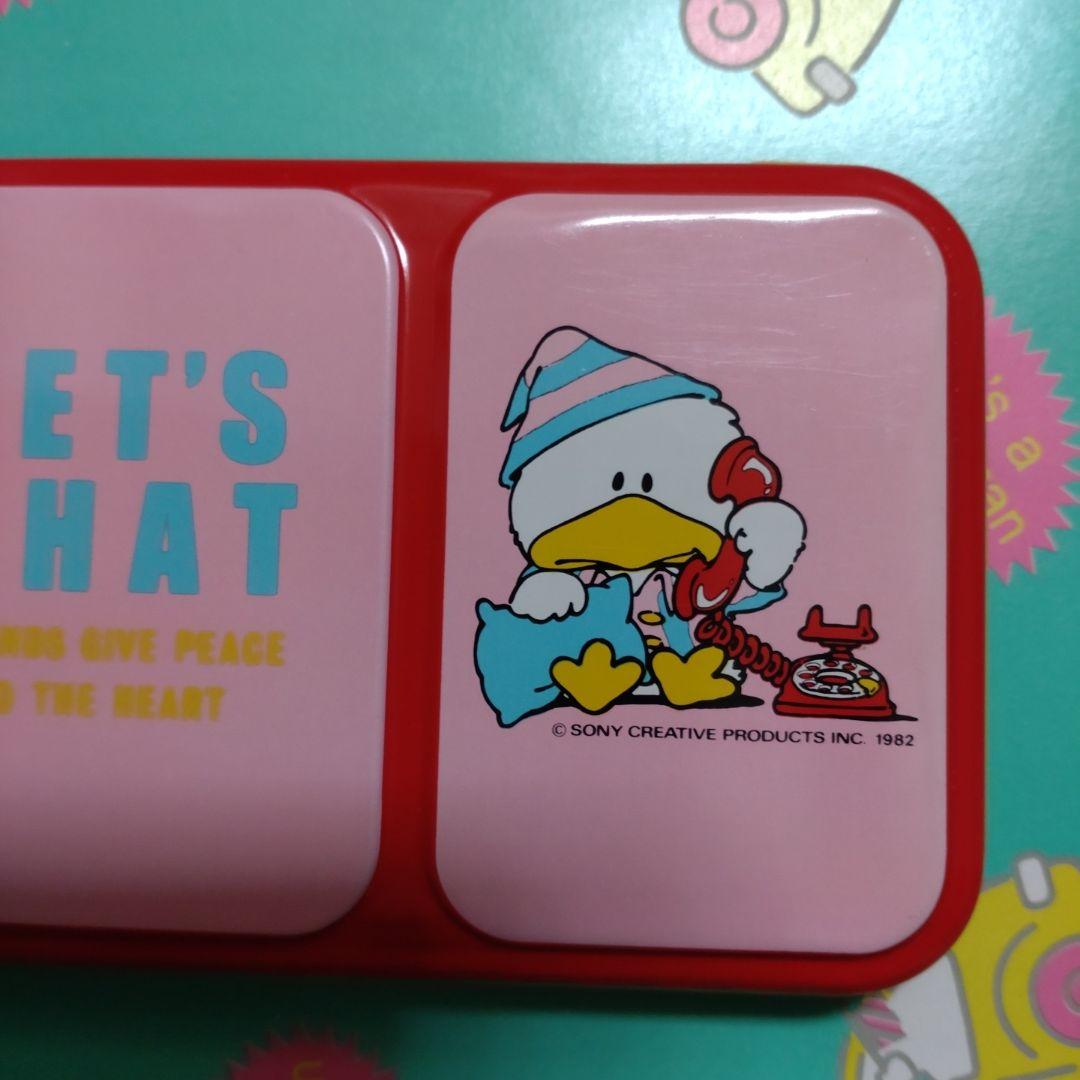 レトロ　１９８２年　レッツチャット　ペンケース　カンペン　LET'S CHAT