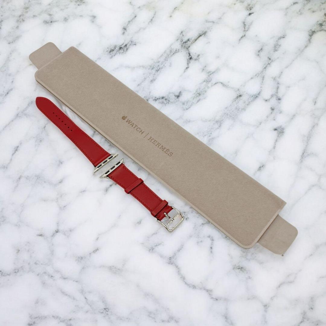 ⭐️美品⭐️ アップルウォッチ エルメス シンプルトゥール レッド