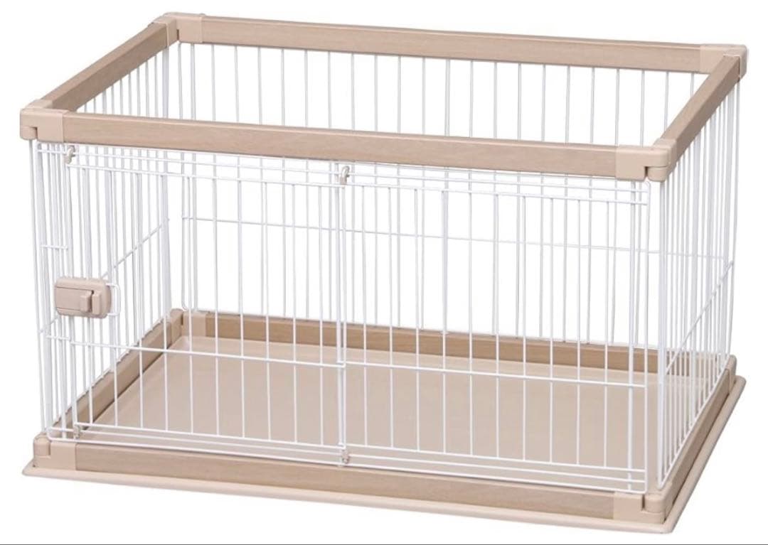 【アイリスオーヤマ・ユーズド 】専用屋根付き 犬用ケージ