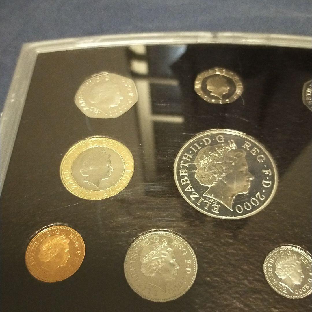 イギリスボンド硬貨　2000年ミレニアム硬貨セット