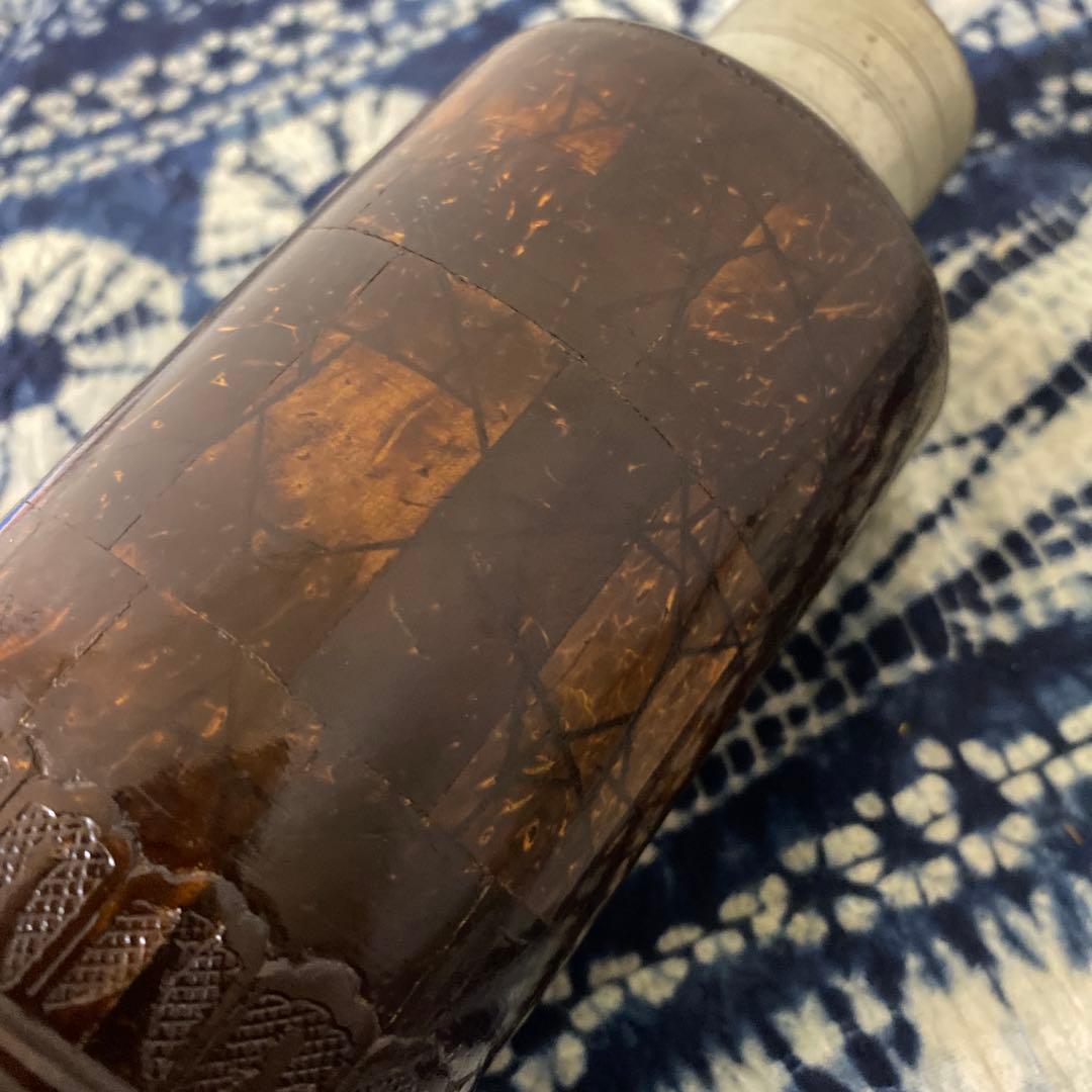 茶入　錫？茶壺