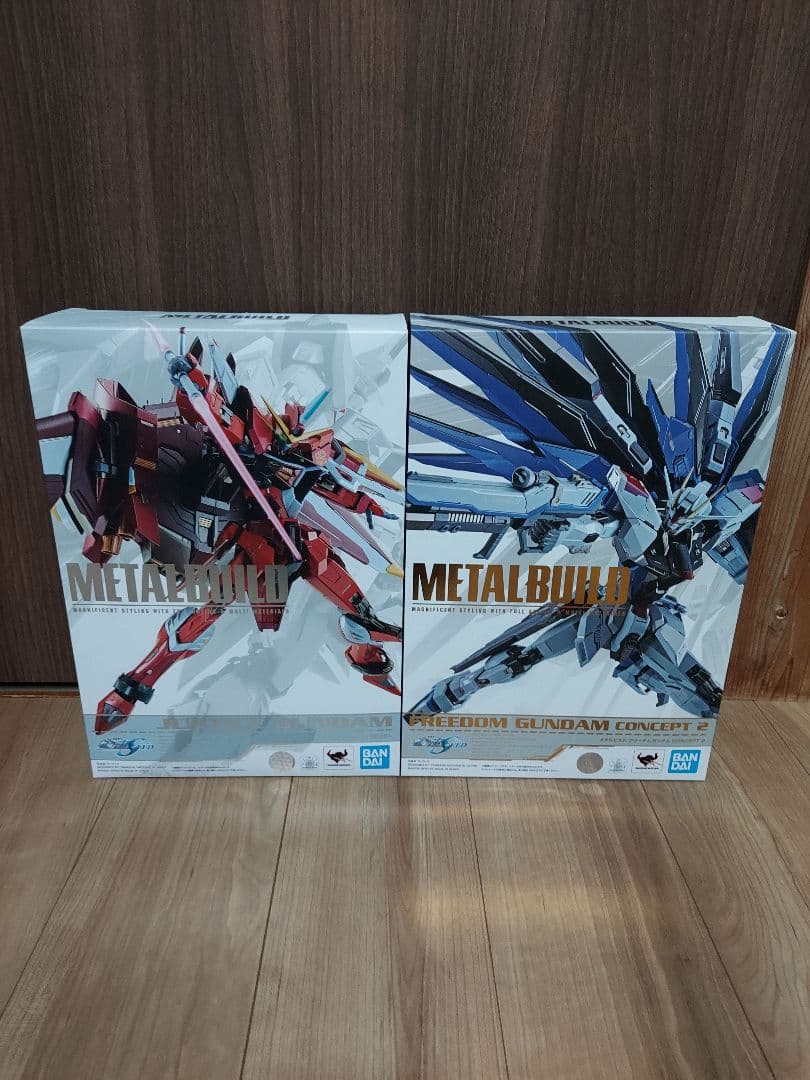 バンダイ　メタルビルドフリーダムガンダム CONCEPT2　ジャスティスガンダム