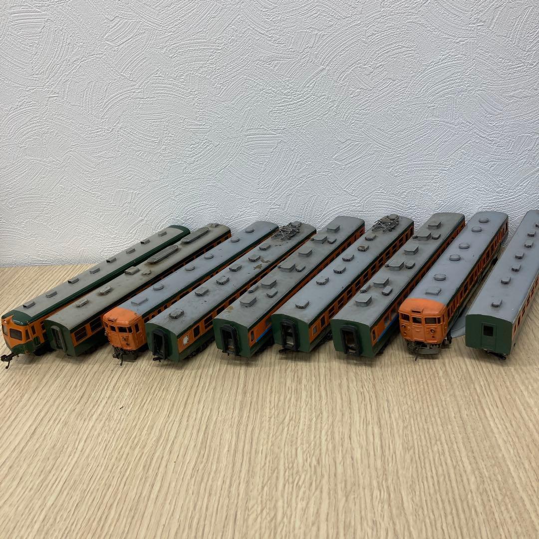 鉄道模型 HOゲージ 国鉄153系急行電車 9両セット エンドウ含む ジャンク
