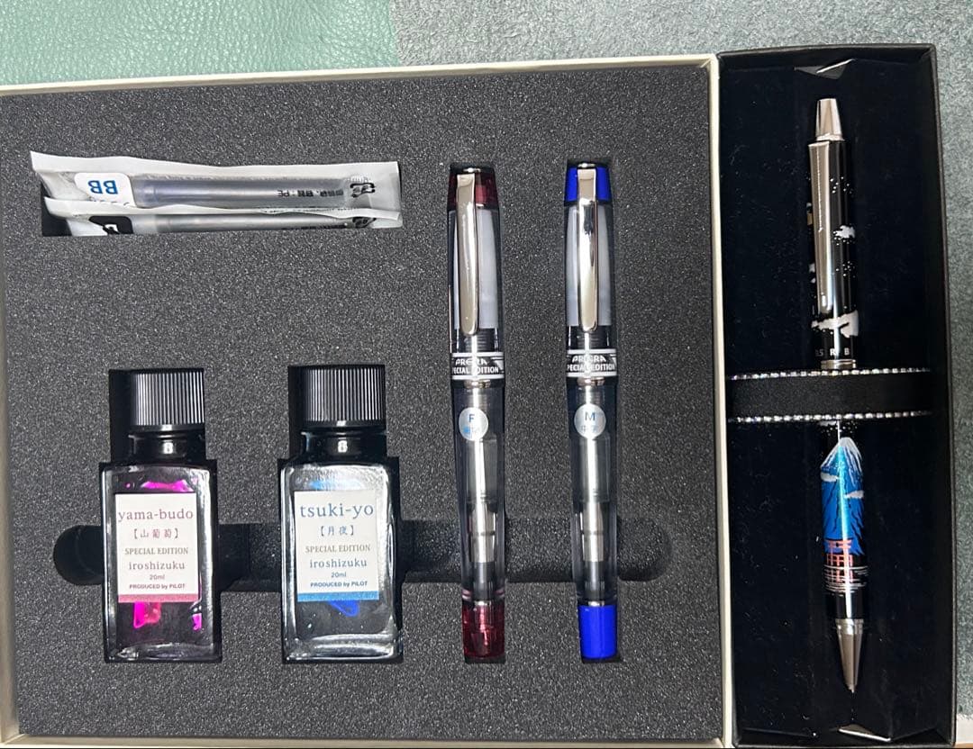 パイロット プレラ 株主優待 &雅絵巻 多機能ペン セット　バラ売り不可