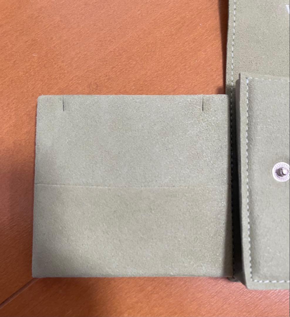 Van Cleef & Arpels アルハンブラ　ネックレス用グリーンポーチ